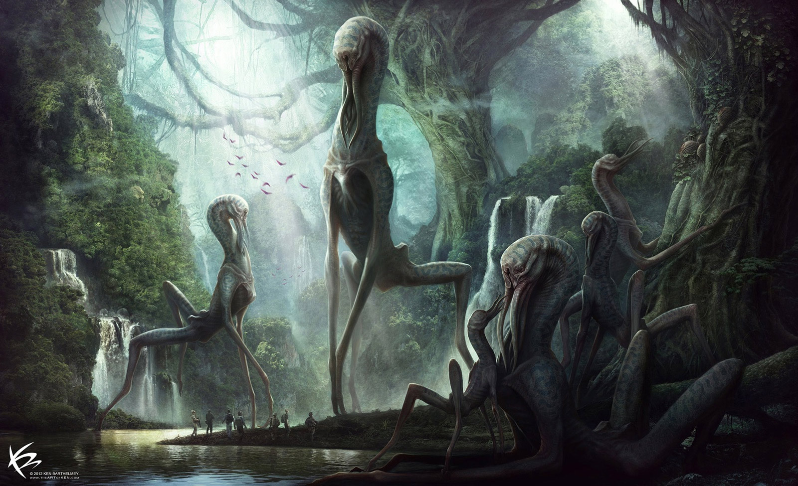 Enigmatic Forest Spirits: Creatures of a Fantasy Realm