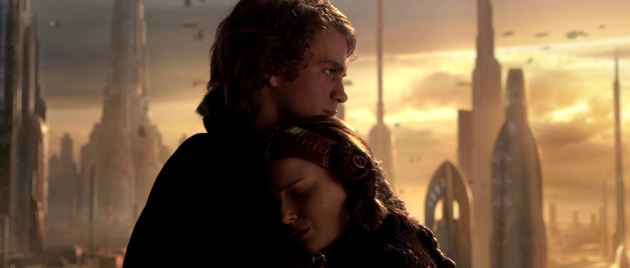 Download Natalie Portman Hayden Christensen Padmé Amidala Anakin Skywalker Movie Star Wars Episode III: Revenge Of The Sith Image