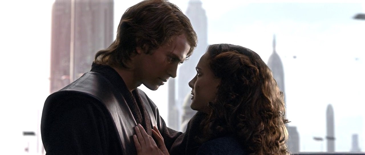 Download Natalie Portman Hayden Christensen Padmé Amidala Anakin Skywalker Movie Star Wars Episode III: Revenge Of The Sith Image