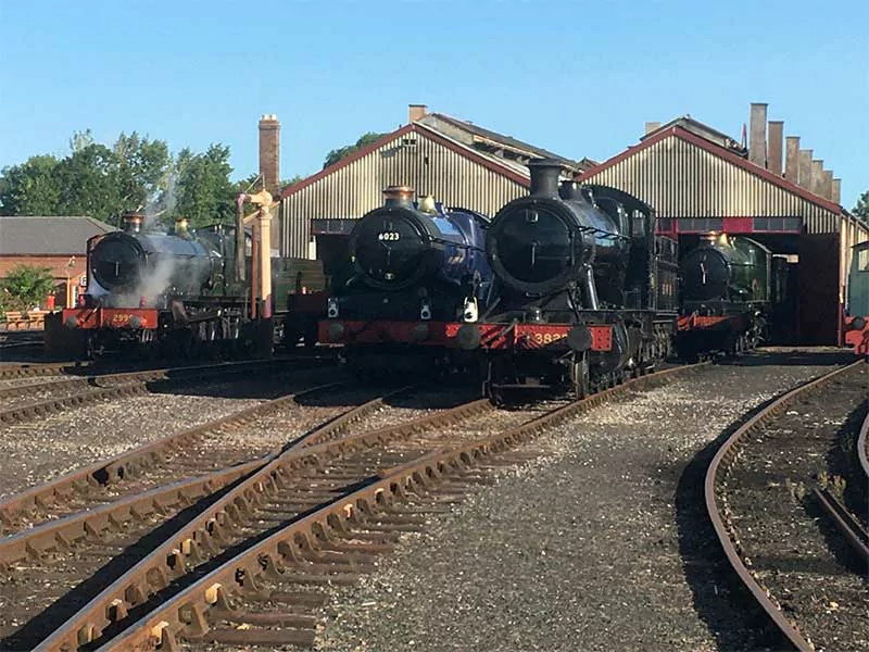 vehicle steam train Image