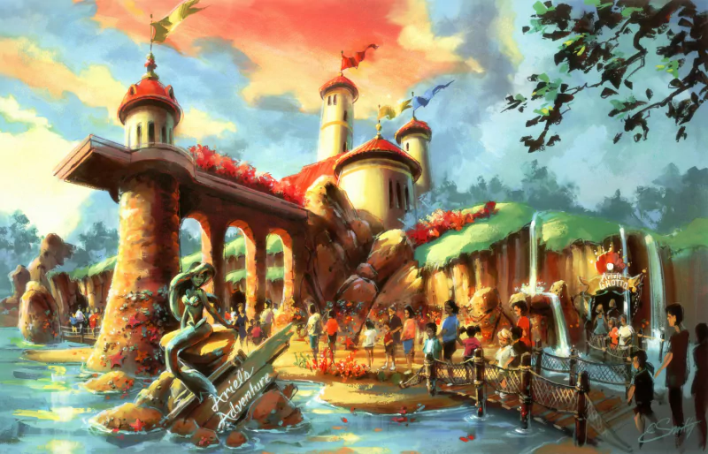 man made Disneyland Image