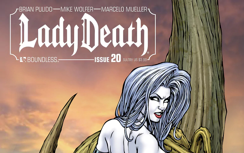 Comic Lady Death Image