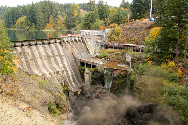  Condit Hydroelectric Project, Washington State, U.S.A