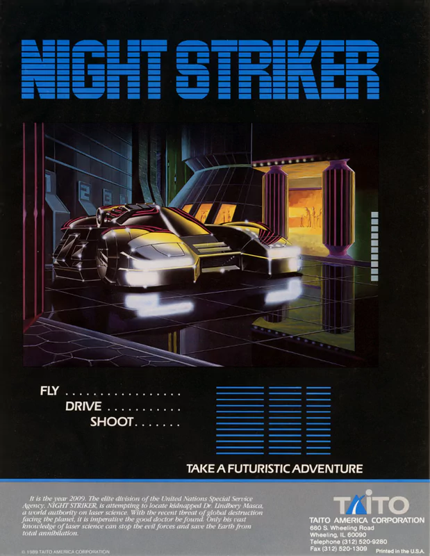 video game Night striker Image