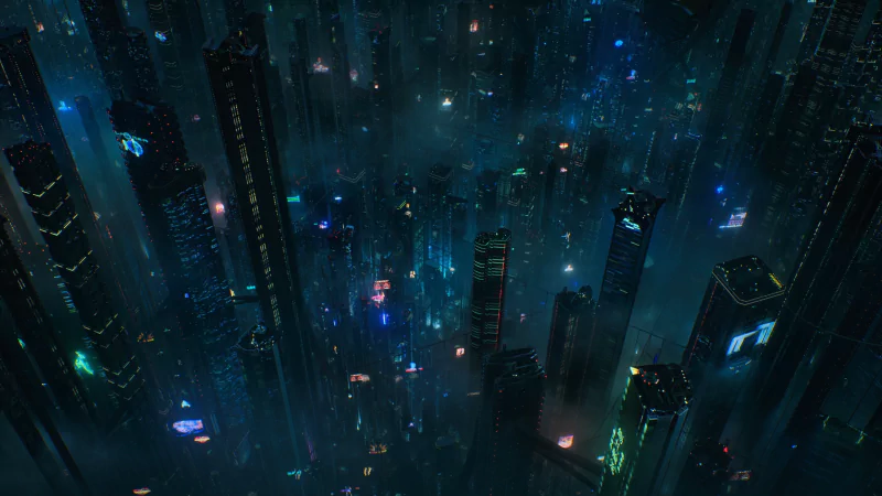 city city night nightcity TV Show Altered Carbon Image