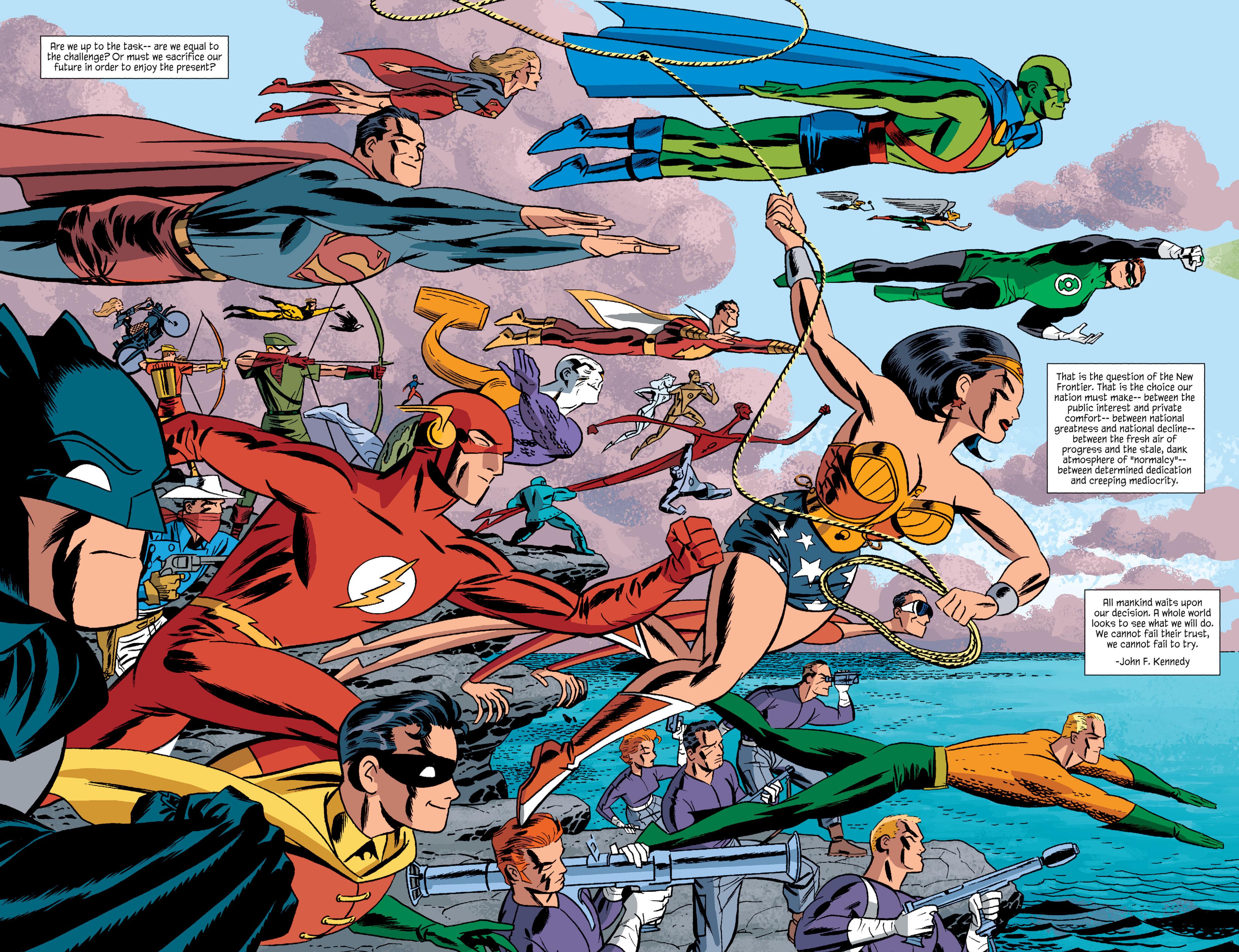 DC: The New Frontier Picture by Darwyn Cooke