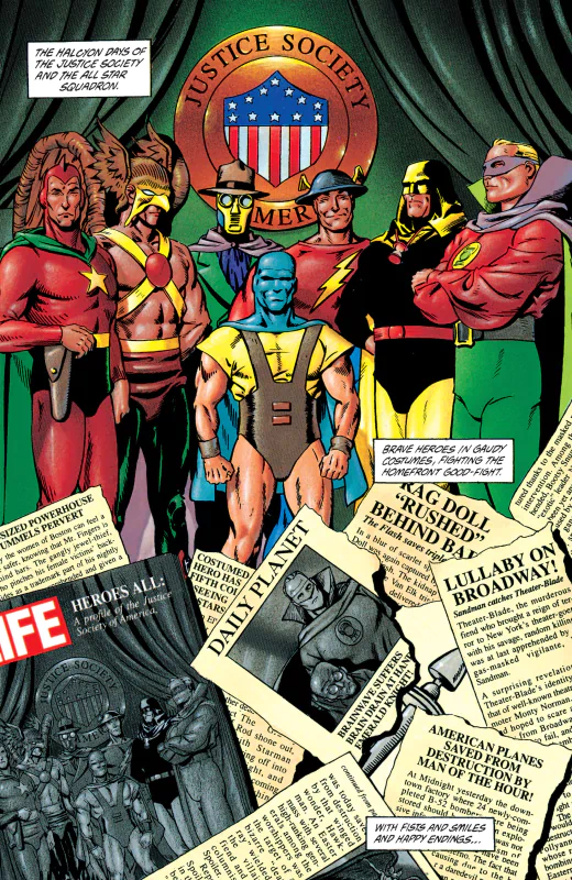 Comic JSA: The Golden Age Image