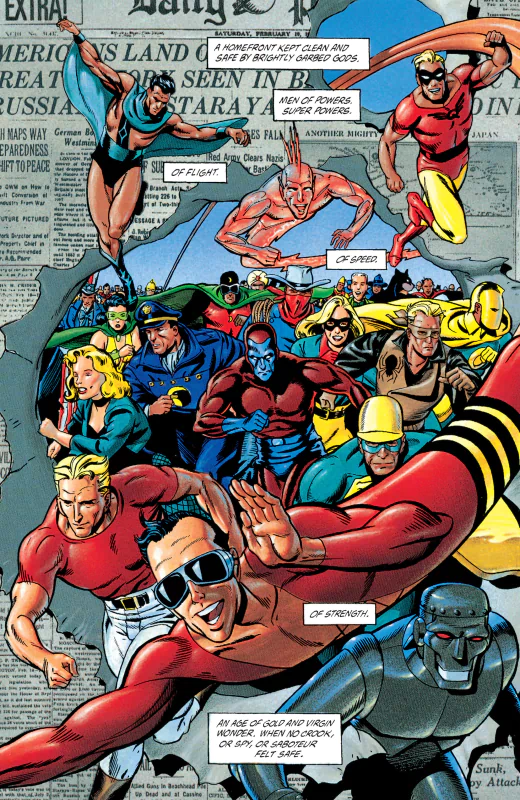 Comic JSA: The Golden Age Image