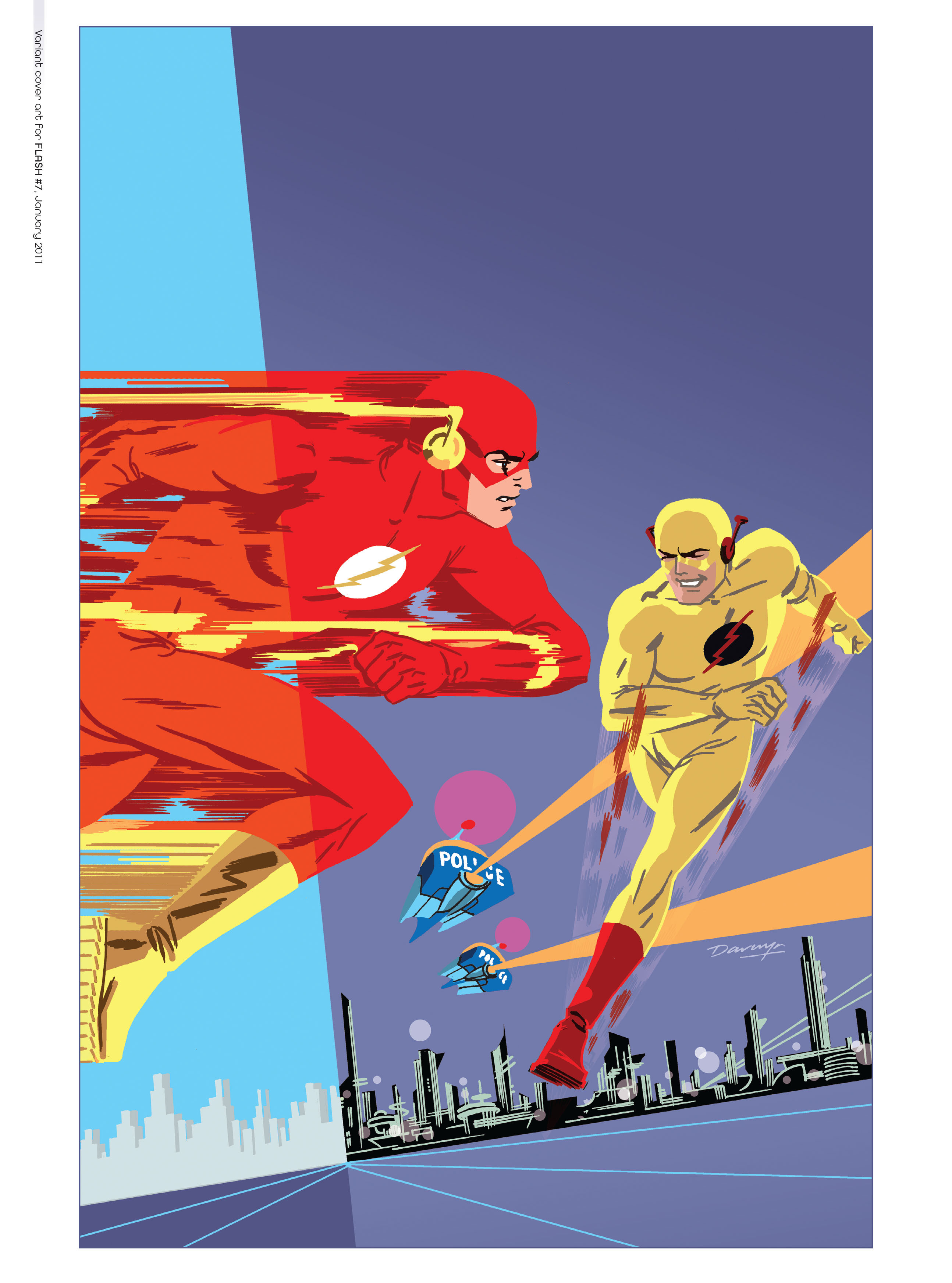 Flash Picture by Darwyn Cooke