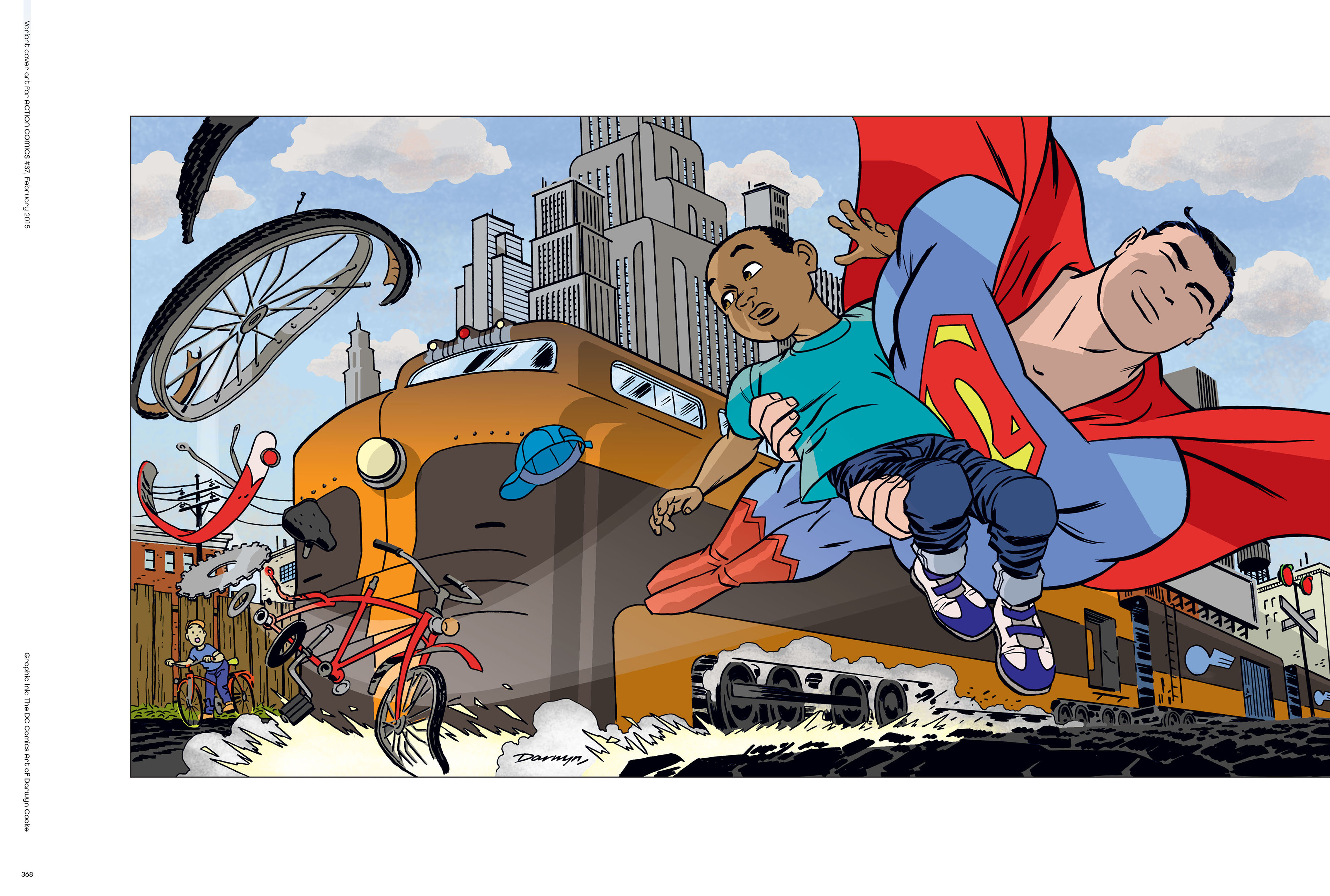 Action Comics Picture by Darwyn Cooke