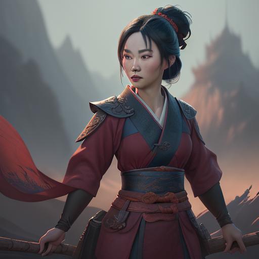 Mulan by Sophina