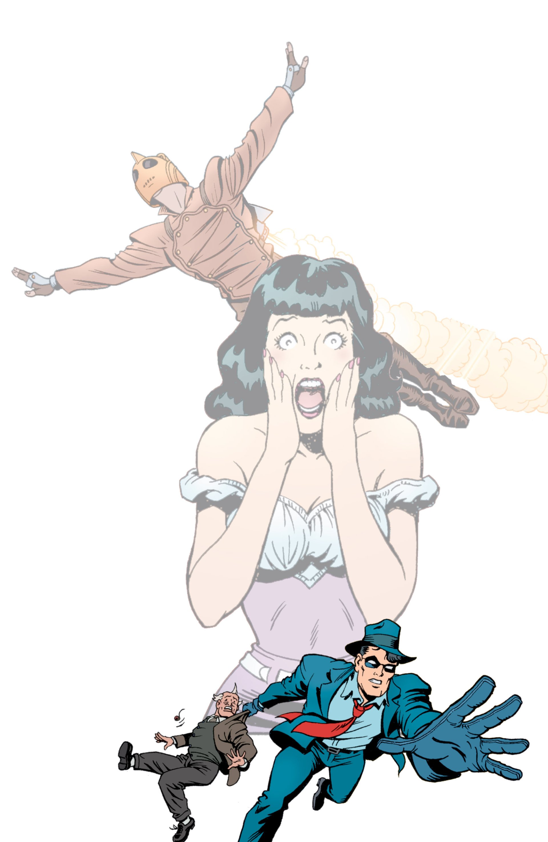 Download Comic Rocketeer/The Spirit: Pulp Friction Image