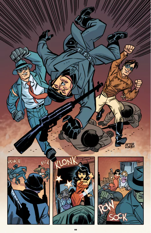 Comic Rocketeer/The Spirit: Pulp Friction Image