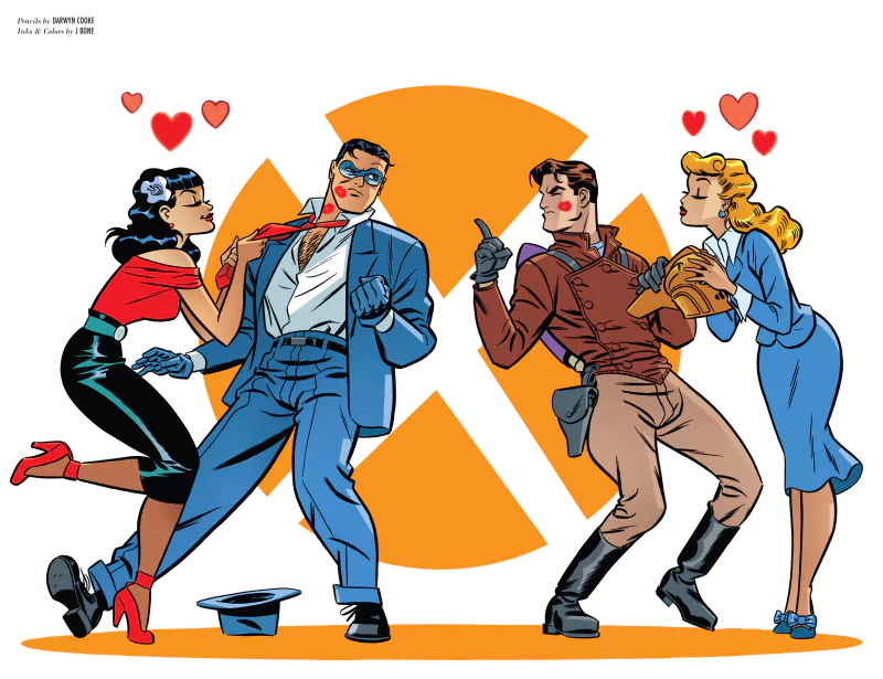 Comic Rocketeer/The Spirit: Pulp Friction Image