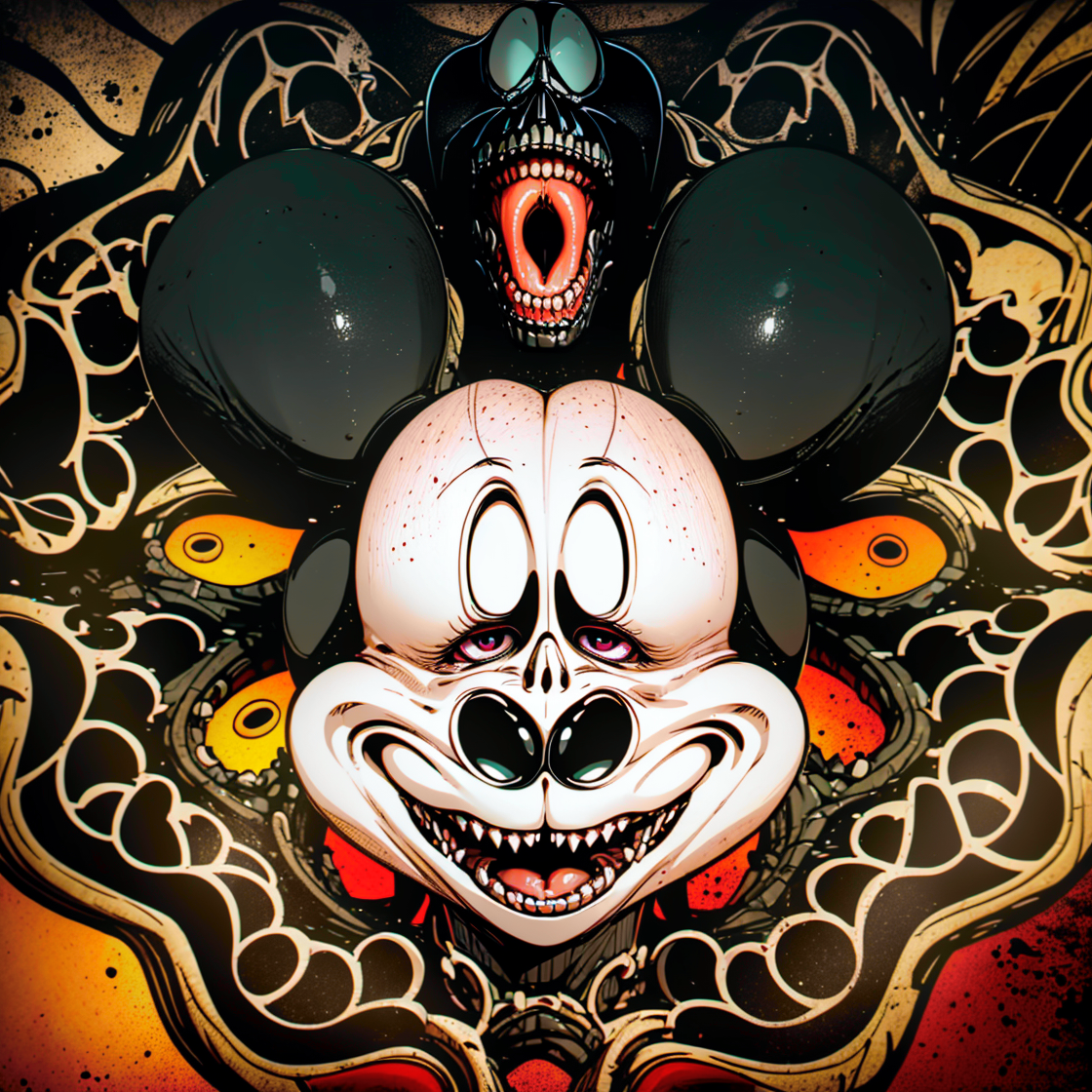 Mickey Monster by ichabod lion - Image Abyss