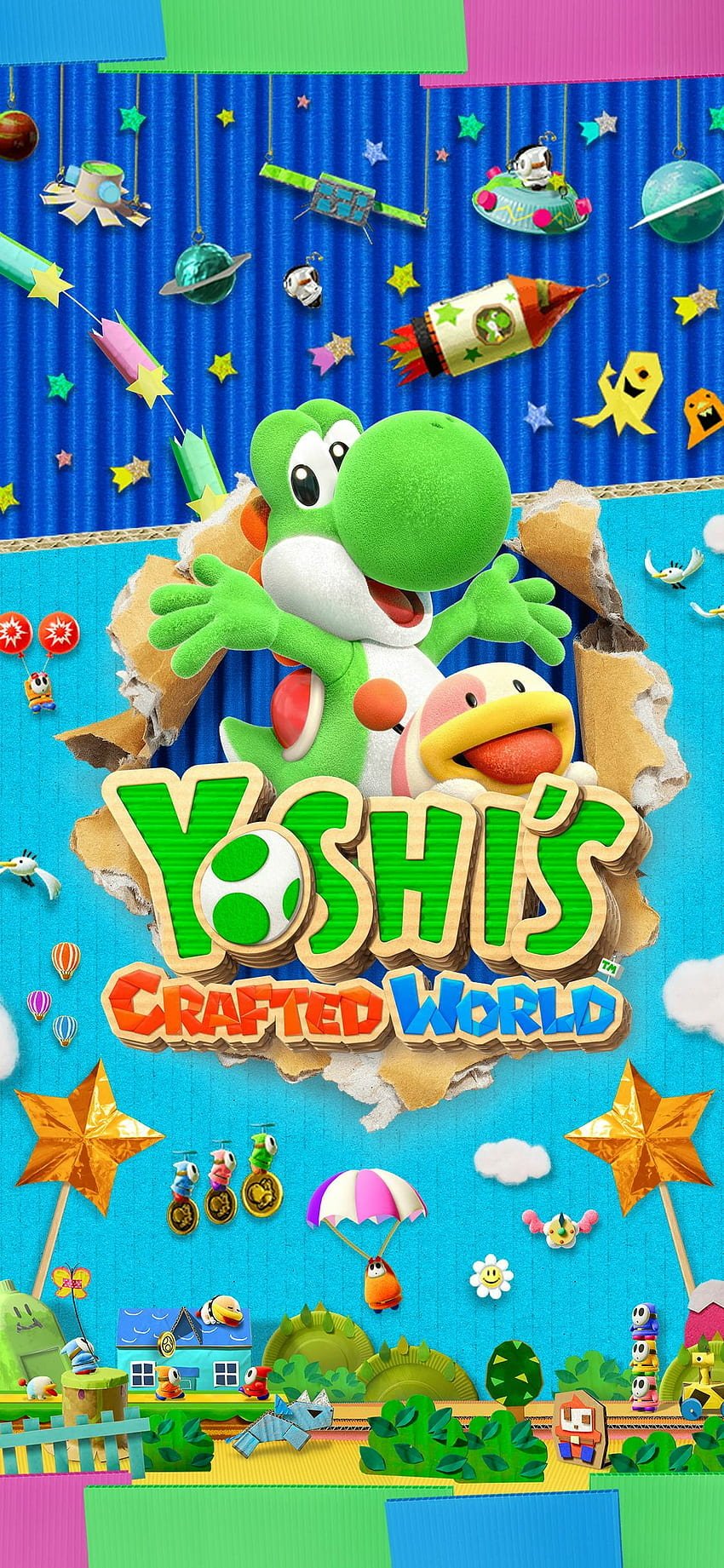 video game Nintendo Switch Yoshi's Crafted World Image
