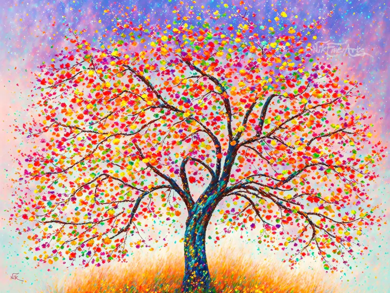  THE COLORFUL TREE OF SUCCESS by Nik Tod