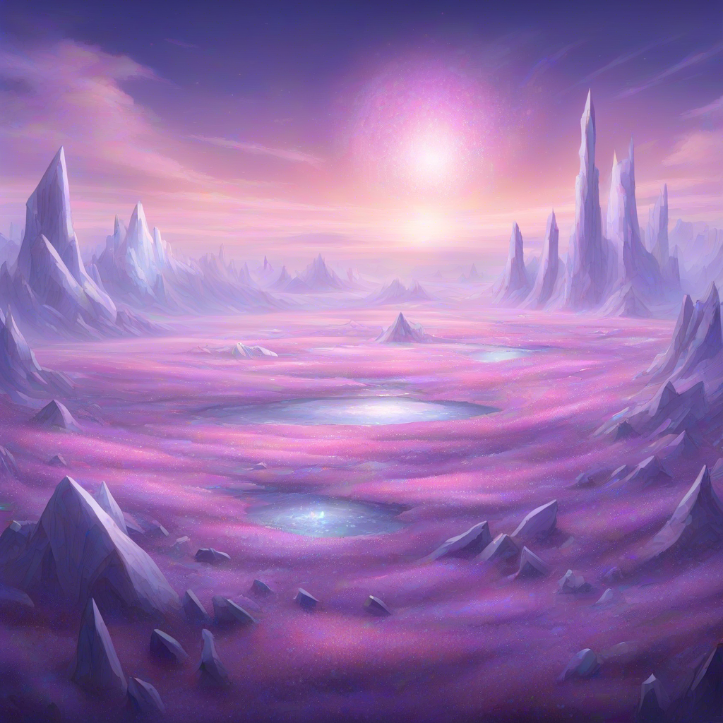 Crystal Plains: Kaleidoscope of Crystals by Deathvii