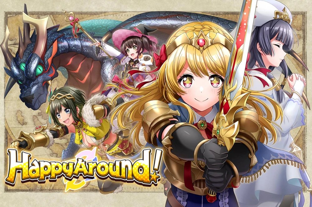 Download Happy Around Maho Akashi Rinku Aimoto Rei Togetsu Muni Ohnaruto Image