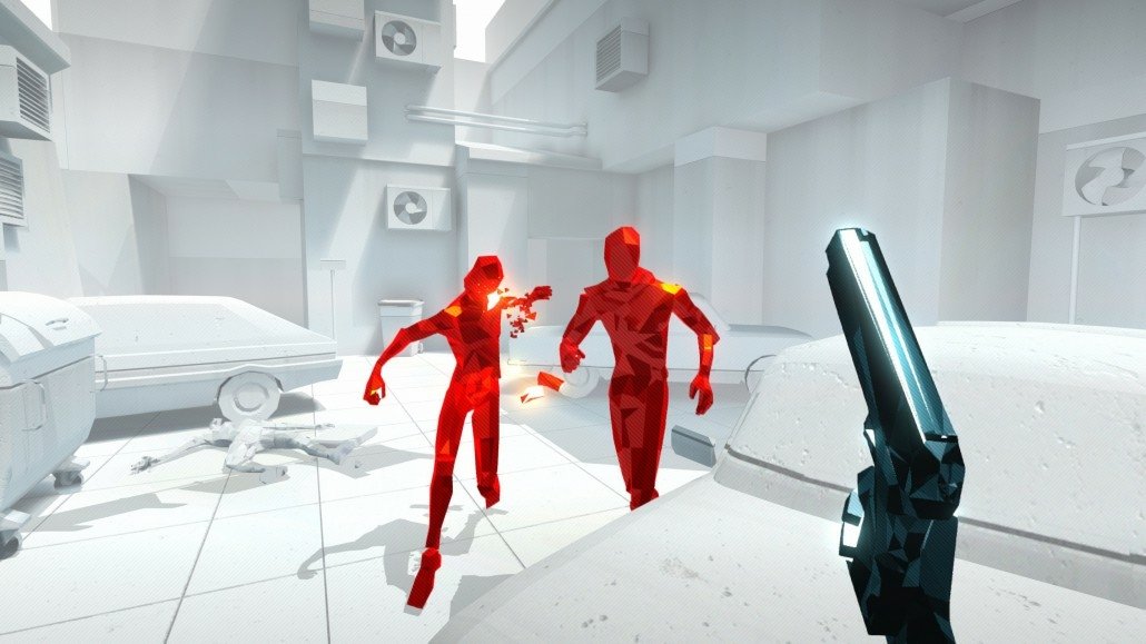video game SUPERHOT Action shooter minimalist Minimalist Gaming Image