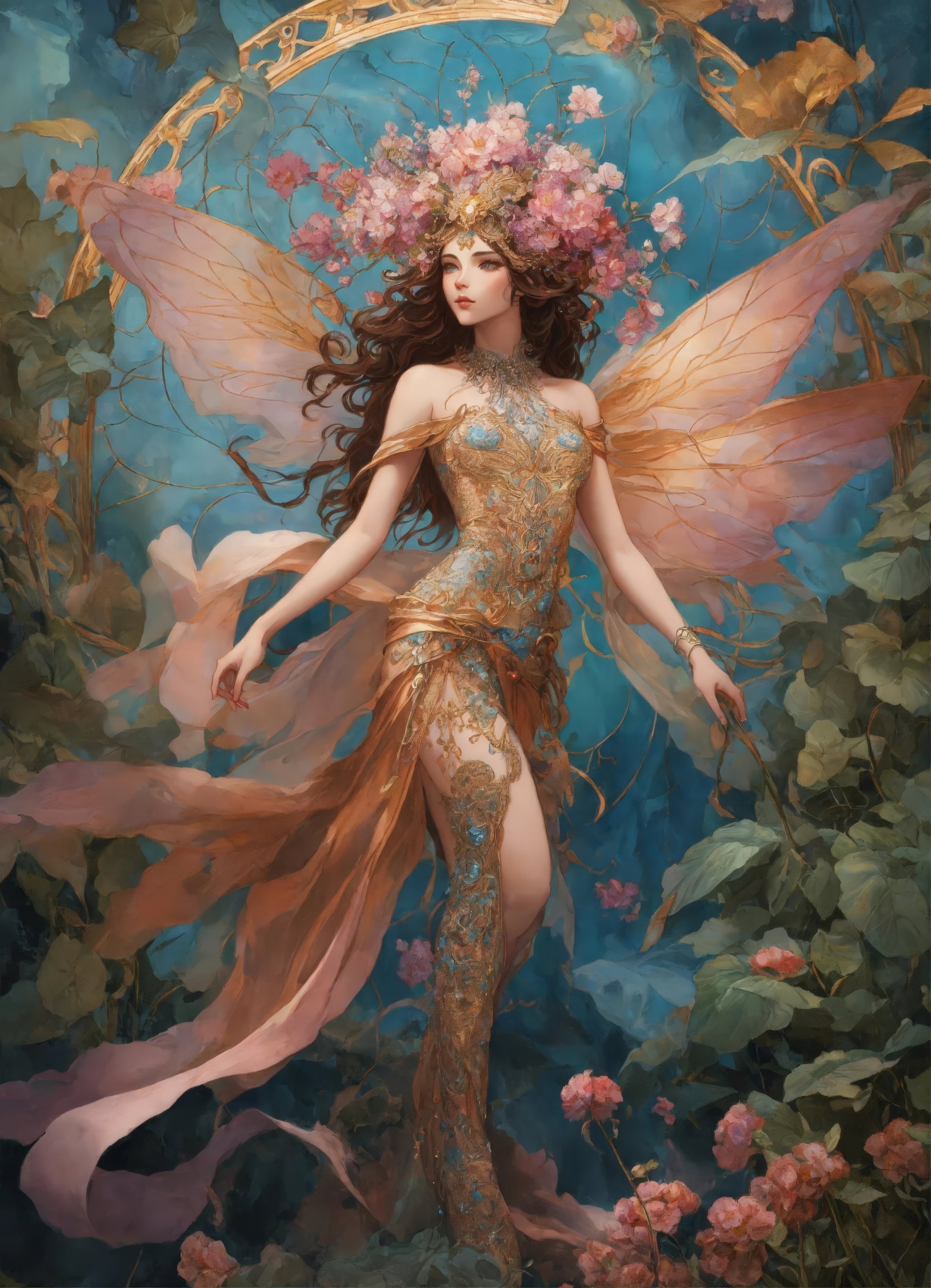 Flower goddess 6 by Shivalesca