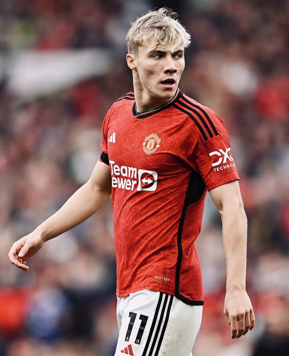 Download Soccer Rasmus Højlund Manchester United F.C. Image