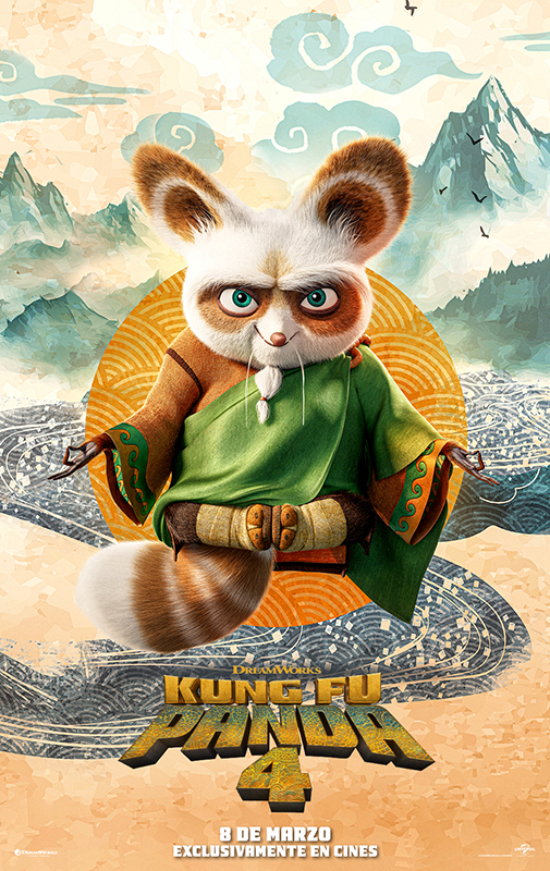 Kung Fu Panda 4 Shifu Poster Preview