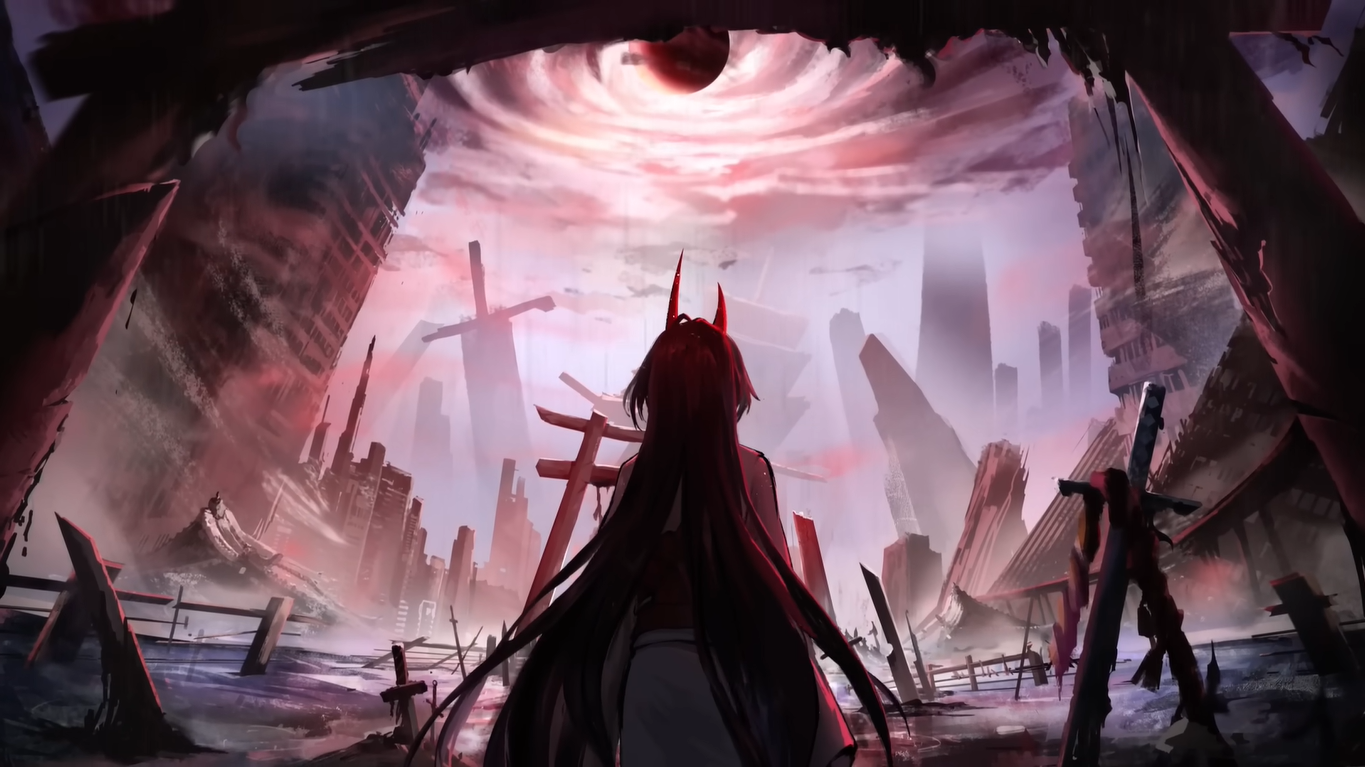 Acheron (Honkai Star Rail) Desktop Wallpapers, Phone Wallpaper, PFP
