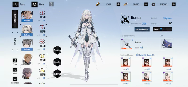 Bianca (Punishing: Gray Raven) Image