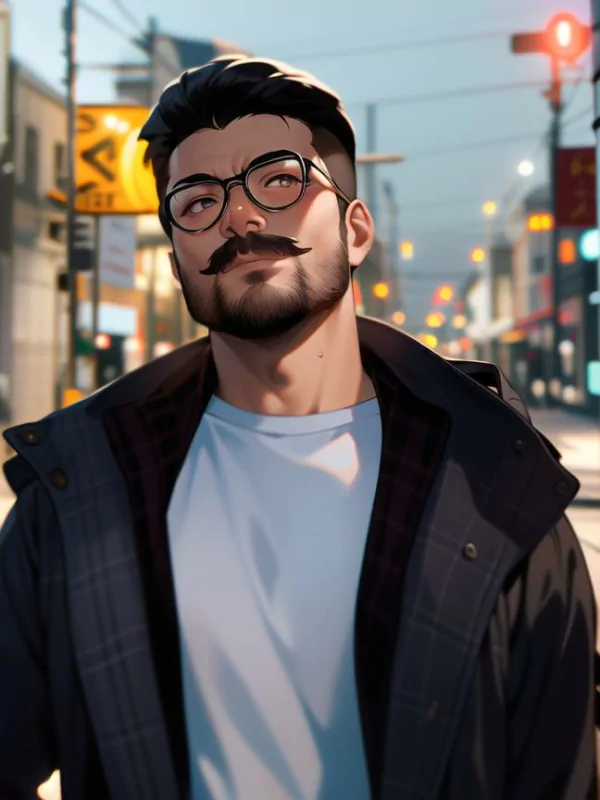 Men at Work Anime artistic Image