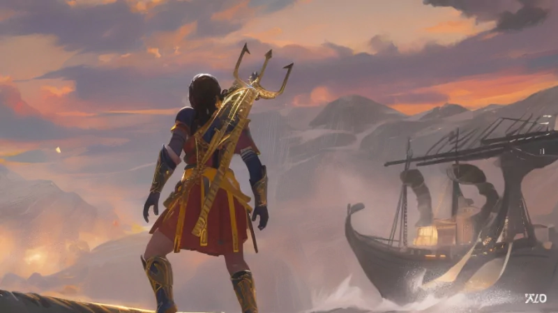  Kassandra Chasing Enemies