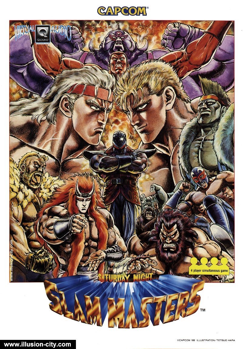 video game Saturday Night Slam Masters Image