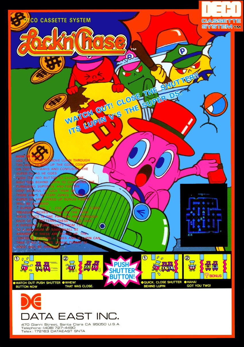 video game Lock n' Chase Image