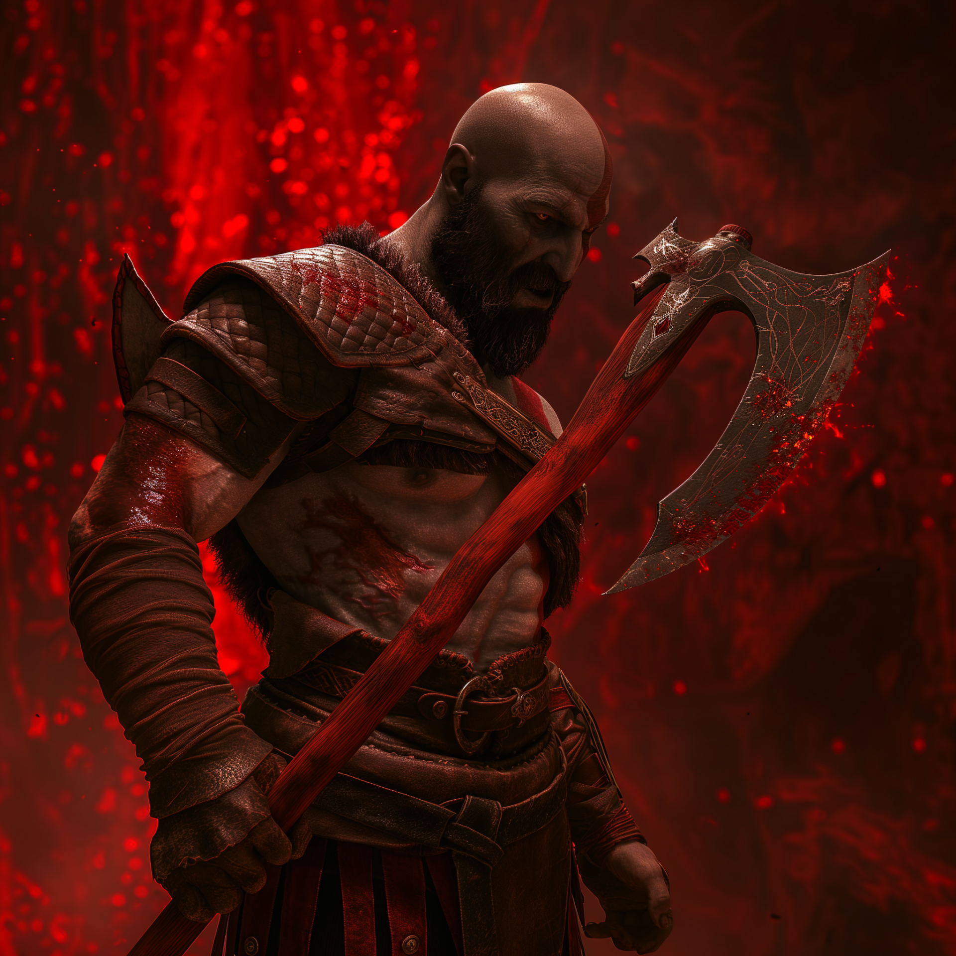 Kratos by Ryangriffin