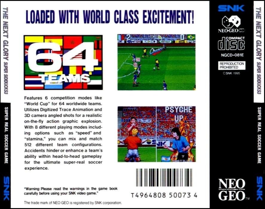 video game Super Sidekicks 3 Image