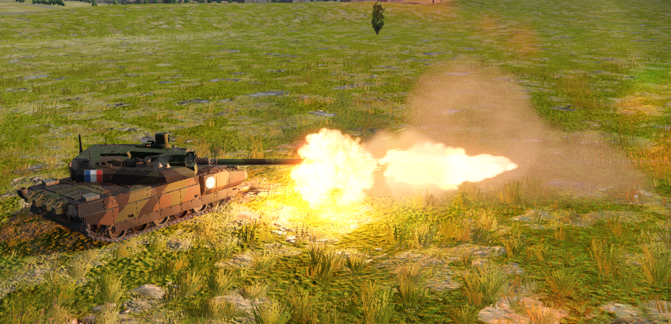 A French Leclerc tank showcasing modern char design, representing the pride of the French military with its advanced features.