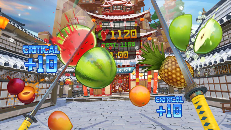 video game Fruit Ninja VR Image