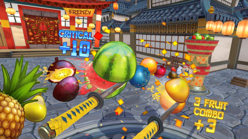 video game Fruit Ninja VR Image