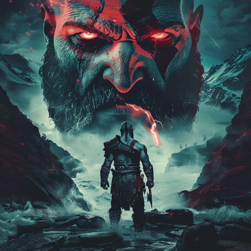 Savage God of War Kratos (God Of War) Image