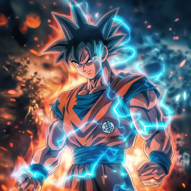 Goku - 5 levels of transformations - Image Abyss