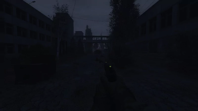 Exploring the eerie landscapes of Stalker: Call of Pripyat.