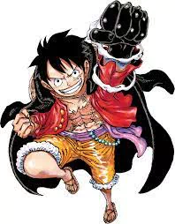 Portrait of Monkey D. Luffy, a fictional character known for his straw hat, scar under his left eye, and determined expression.