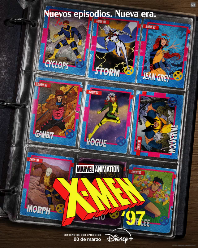X-Men '97 logo featuring bold and dynamic typography with a sleek design.