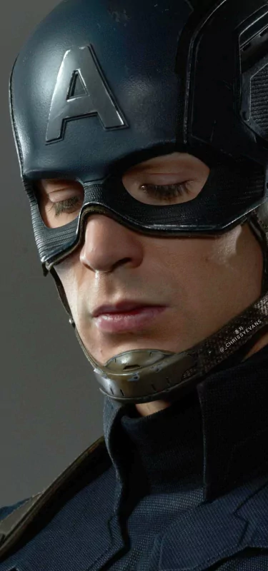 A dramatic scene from Captain America: The Winter Soldier depicting intense action between characters.