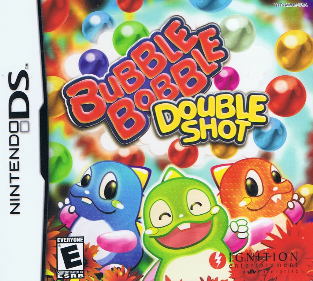 video game Bubble Bobble: Double Shot Image