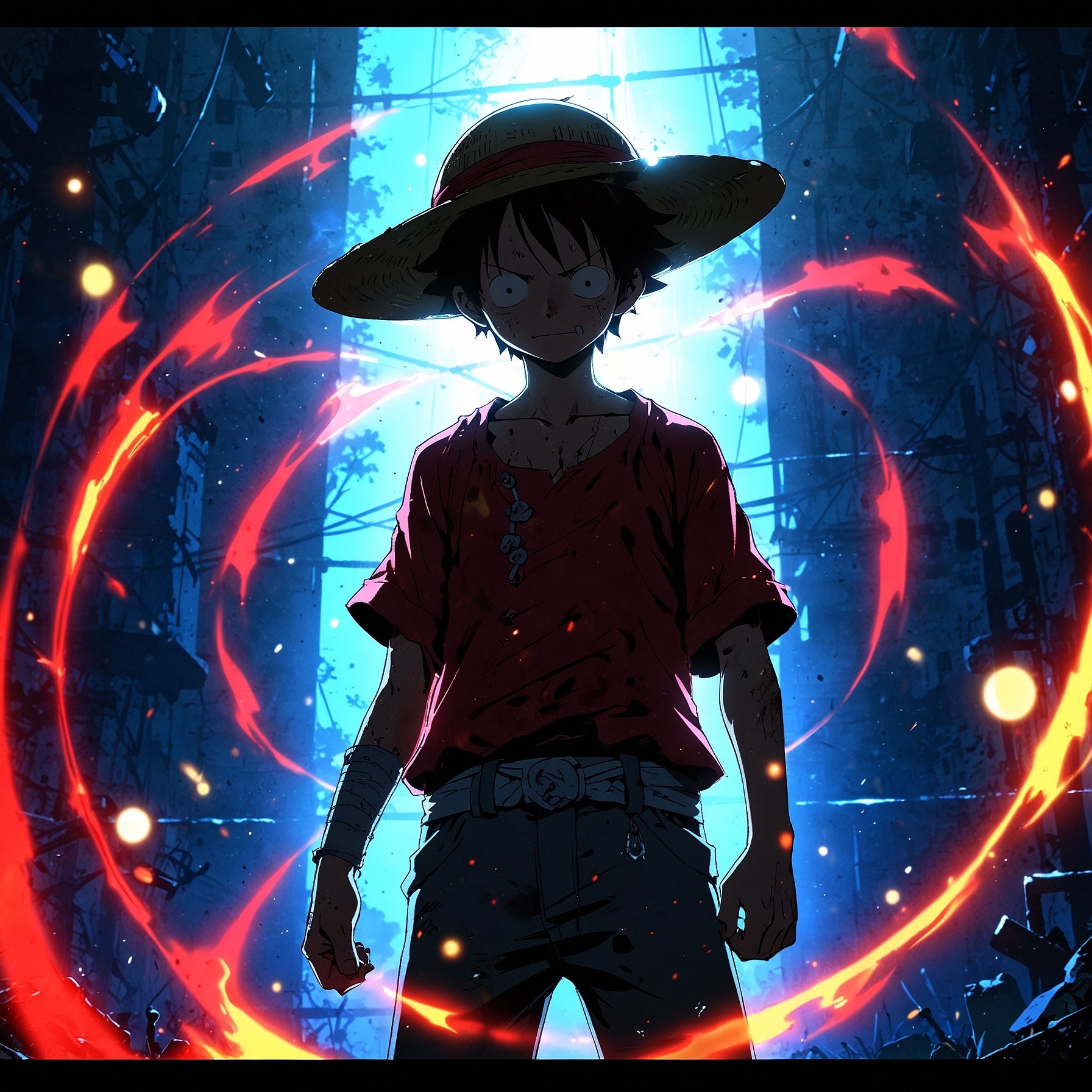 Luffy ( One Piece ) by INFER