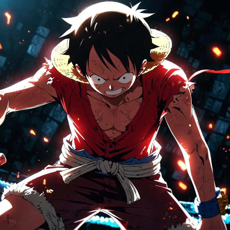  Luffy ( One Piece )