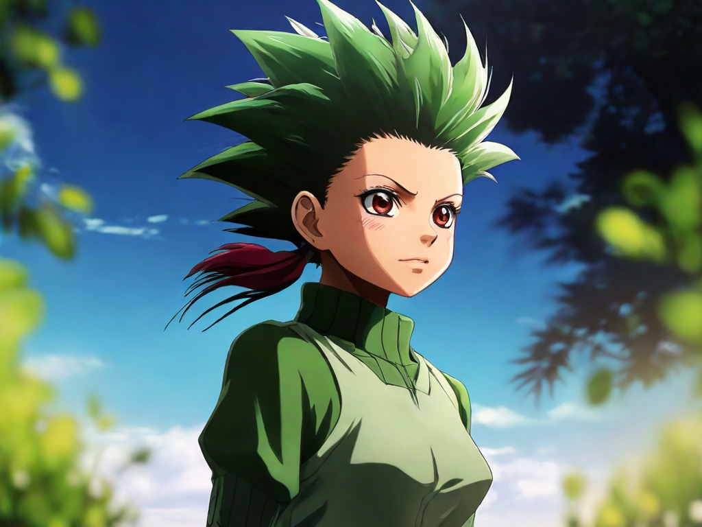 Female Gon hunterXhunter Wallpaper by INFER - Image Abyss