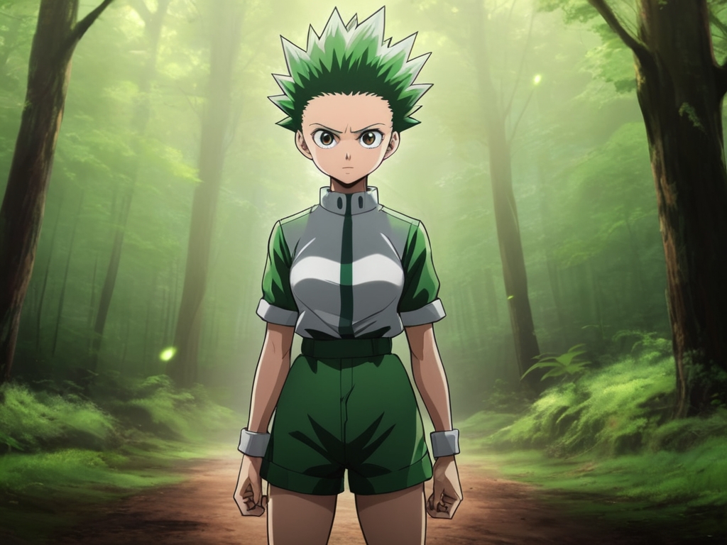 Female Gon hunterXhunter Wallpaper by INFER - Image Abyss