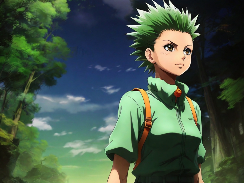 Female Gon hunterXhunter Wallpaper by INFER - Image Abyss